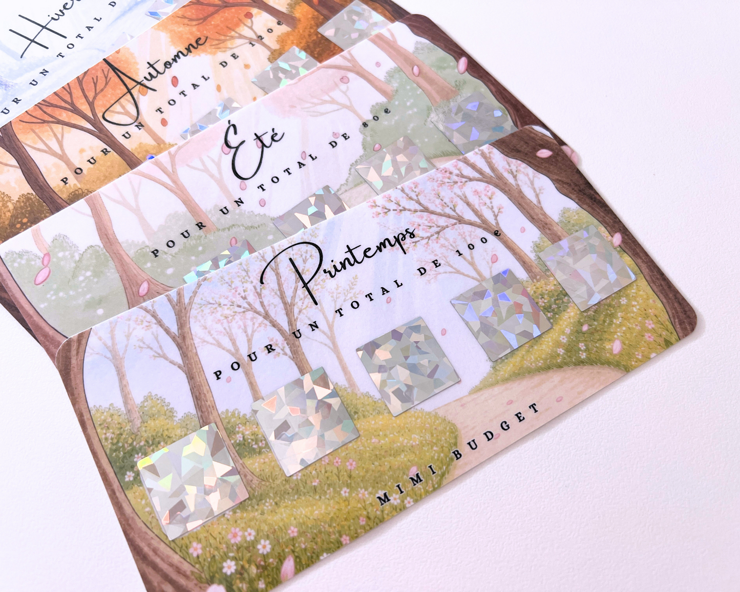 Défi des saisons à gratter