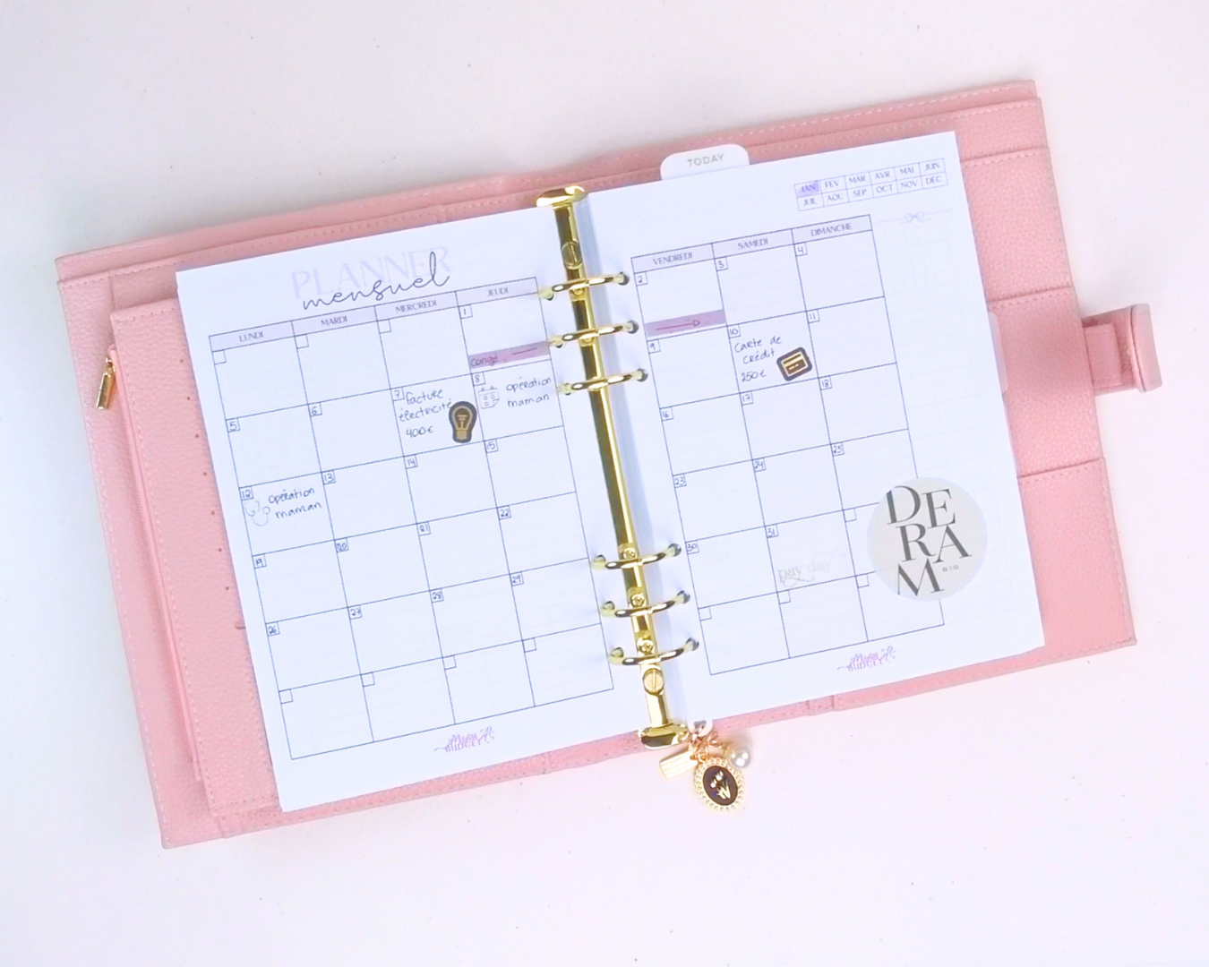 Budget mensuel a5 - 1 mois