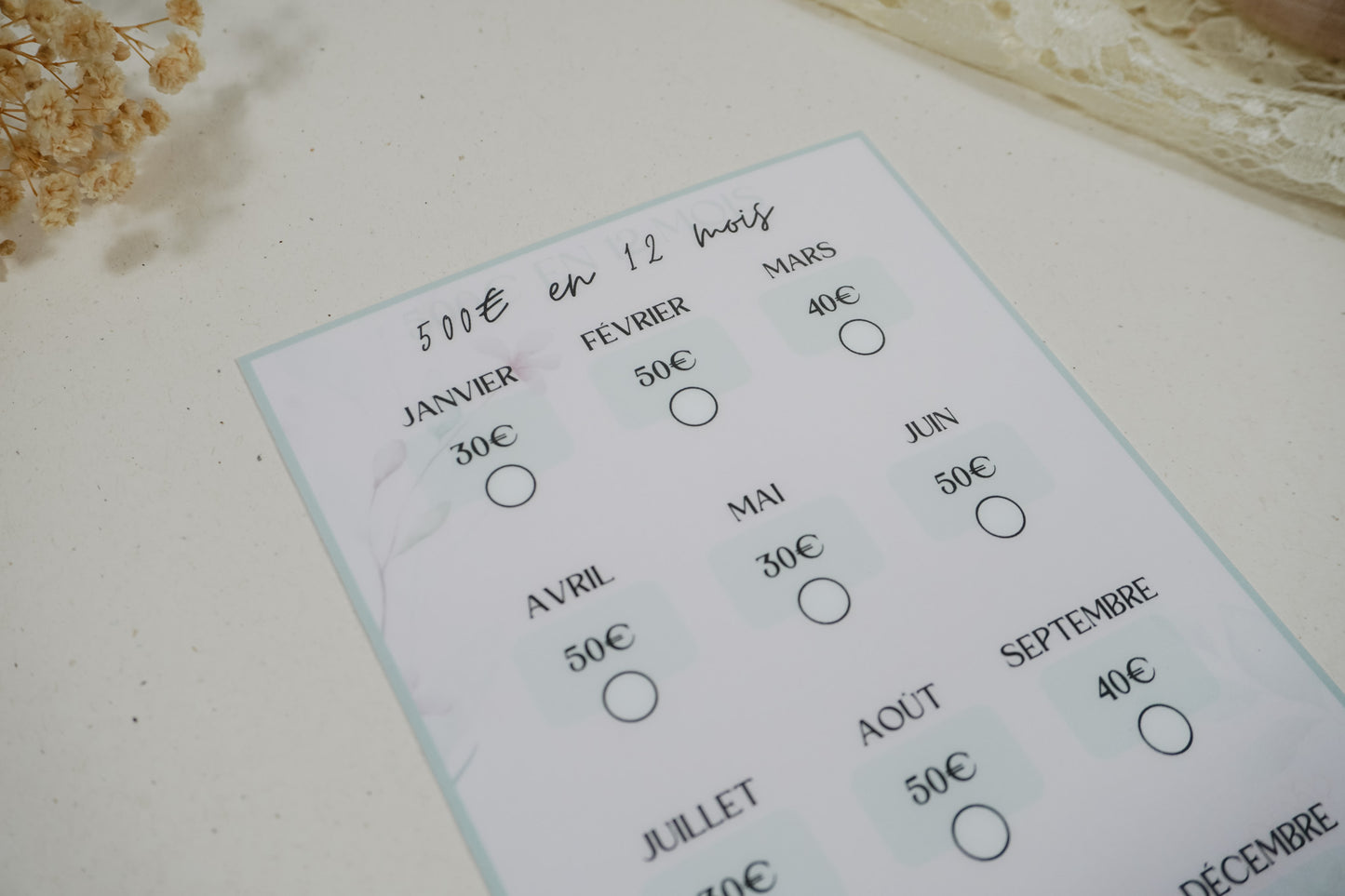 Défi 500€ en 12 mois a5