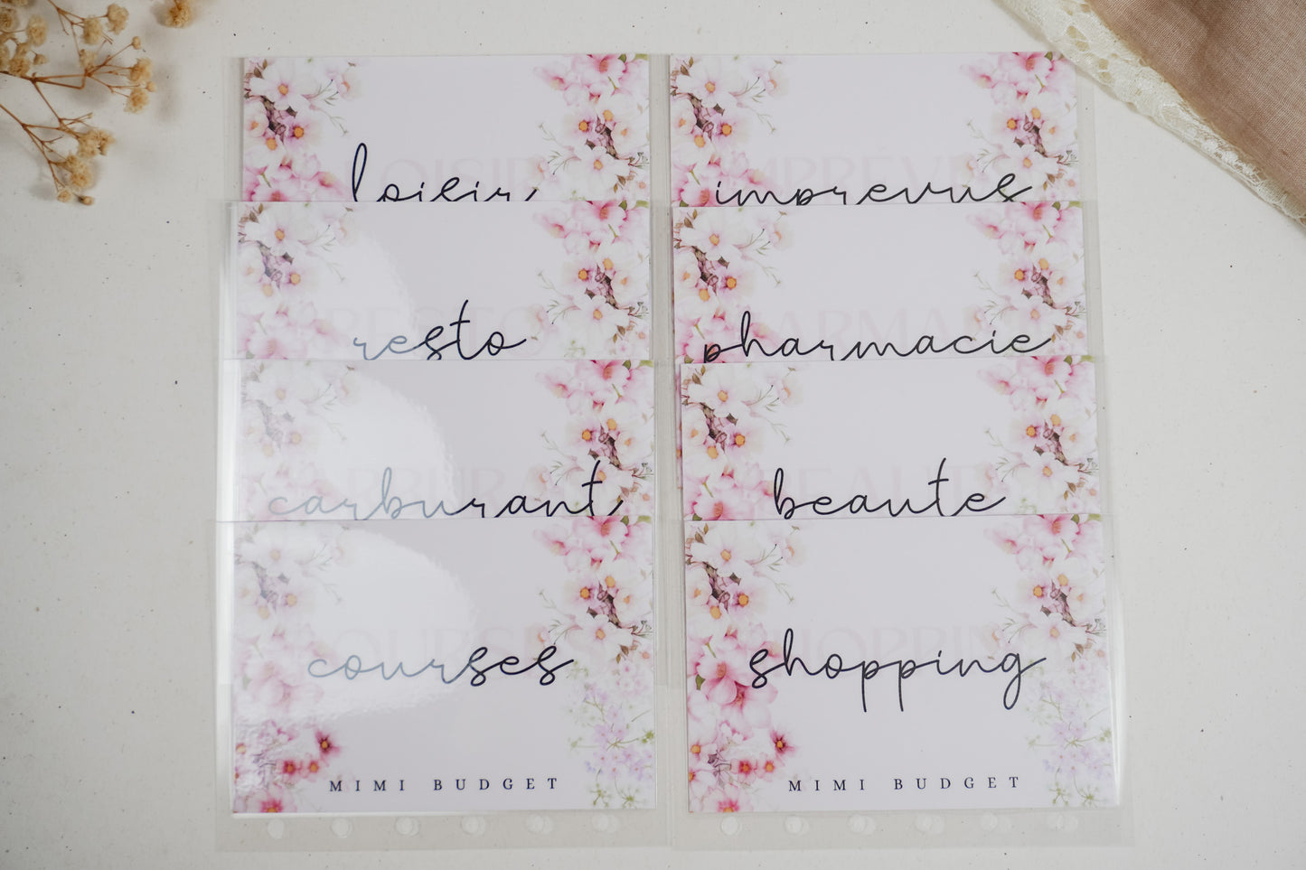 Enveloppes a7 préfaites