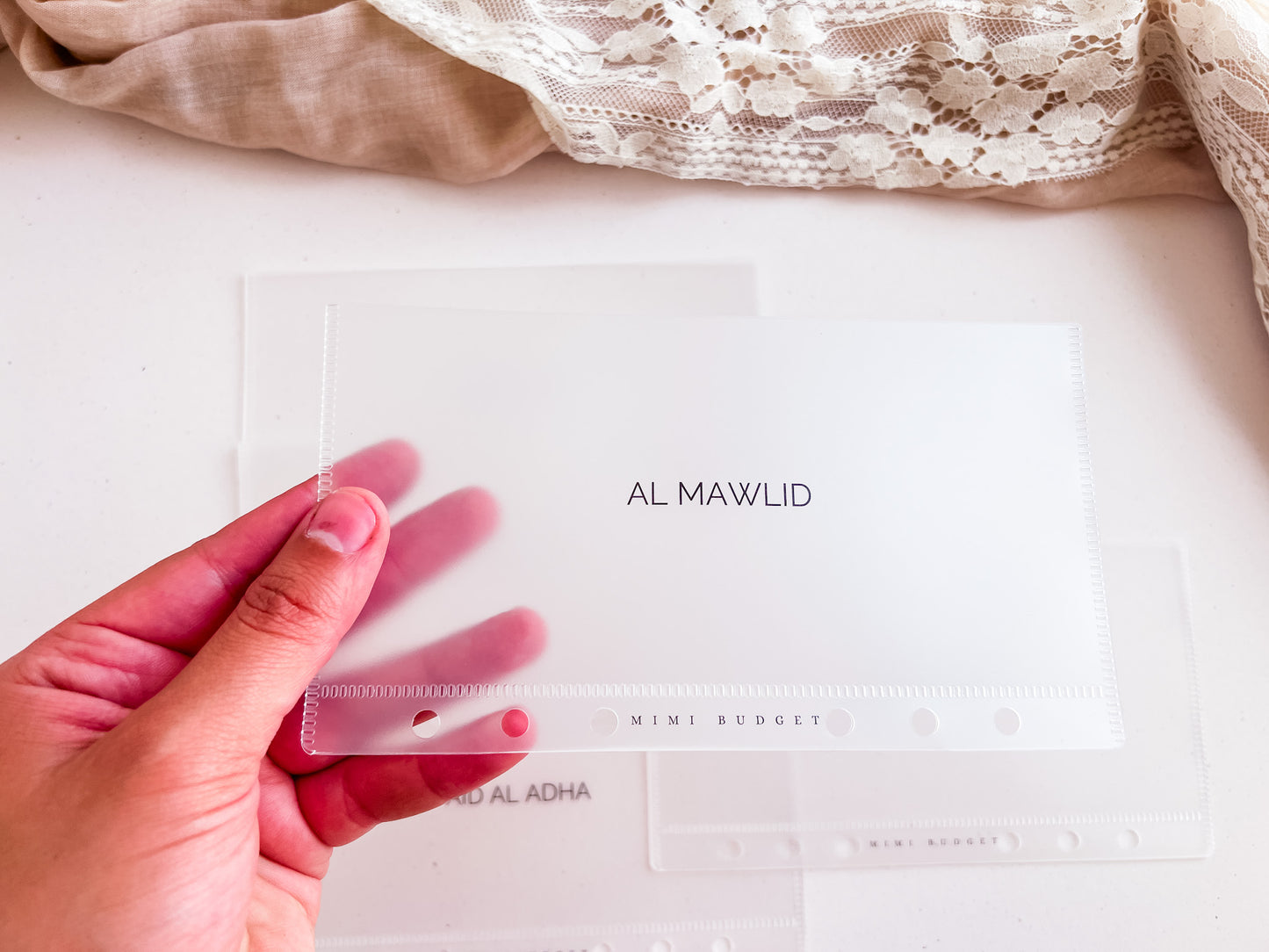 Lot de 5 enveloppes Fêtes musulmanes a6