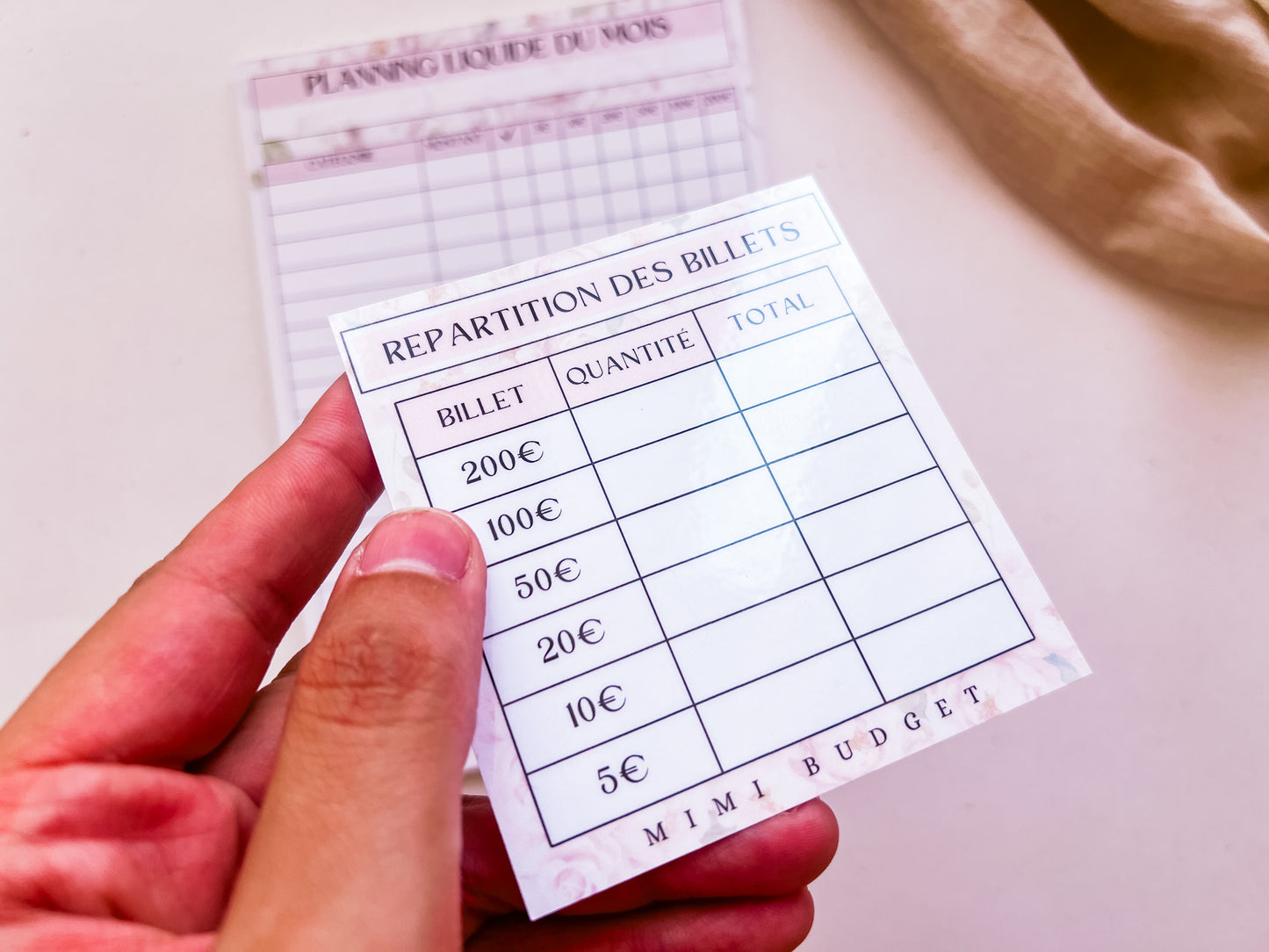 Block note: Liquide du mois a5