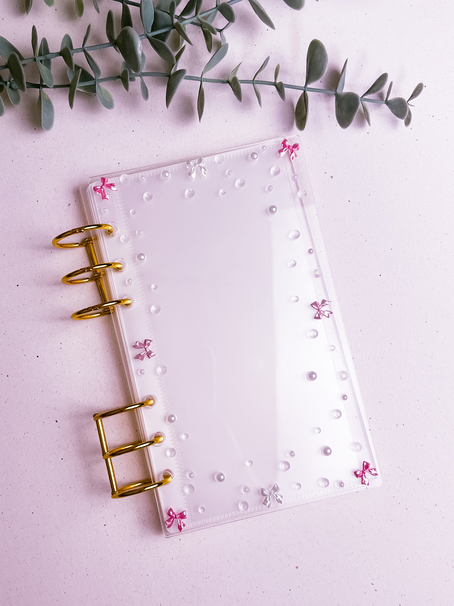 Classeur A6 en acrylique