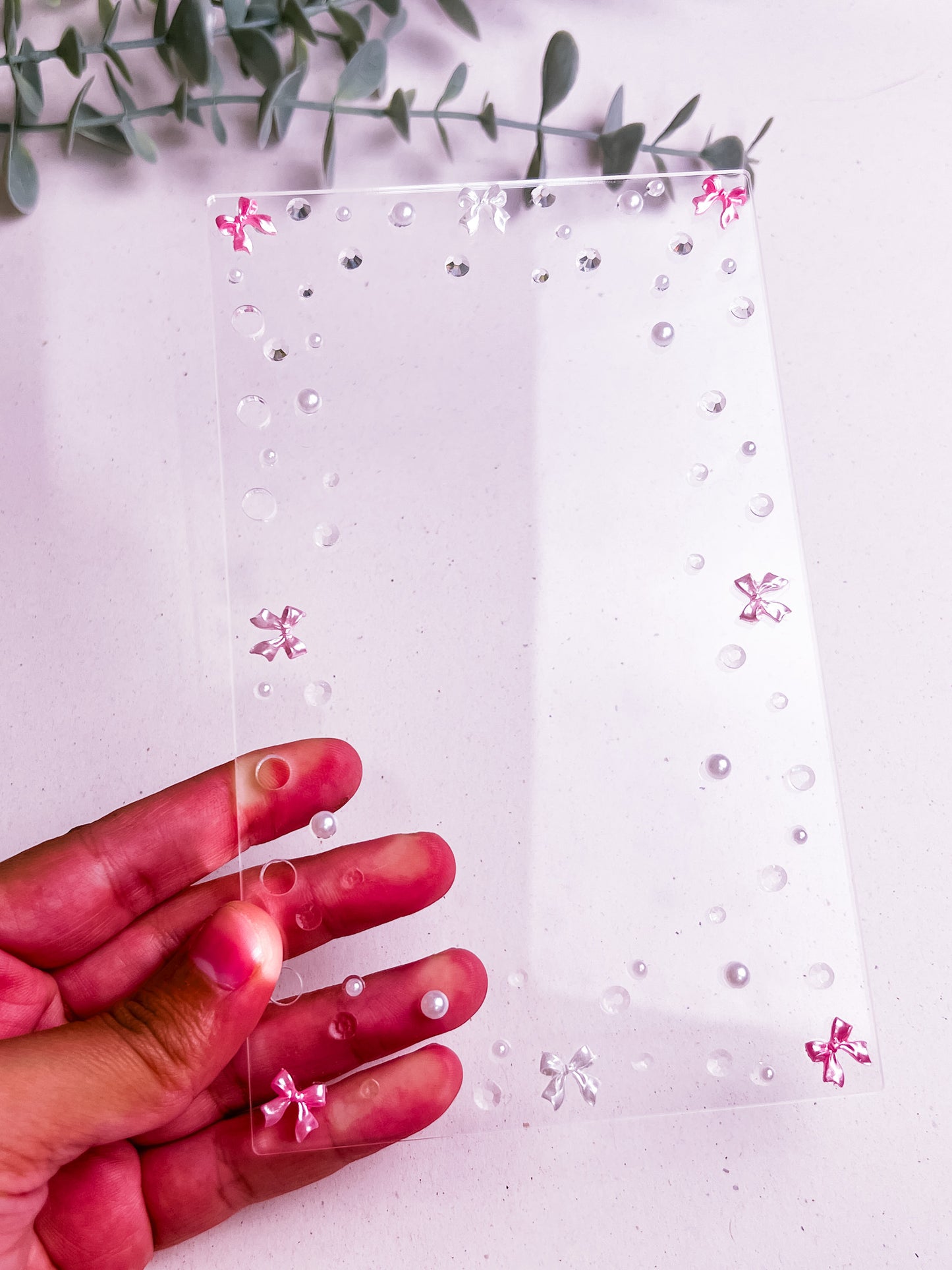 Classeur A6 en acrylique