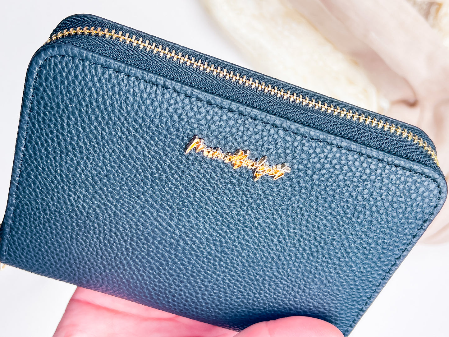 Portefeuille à fermeture éclaire a7