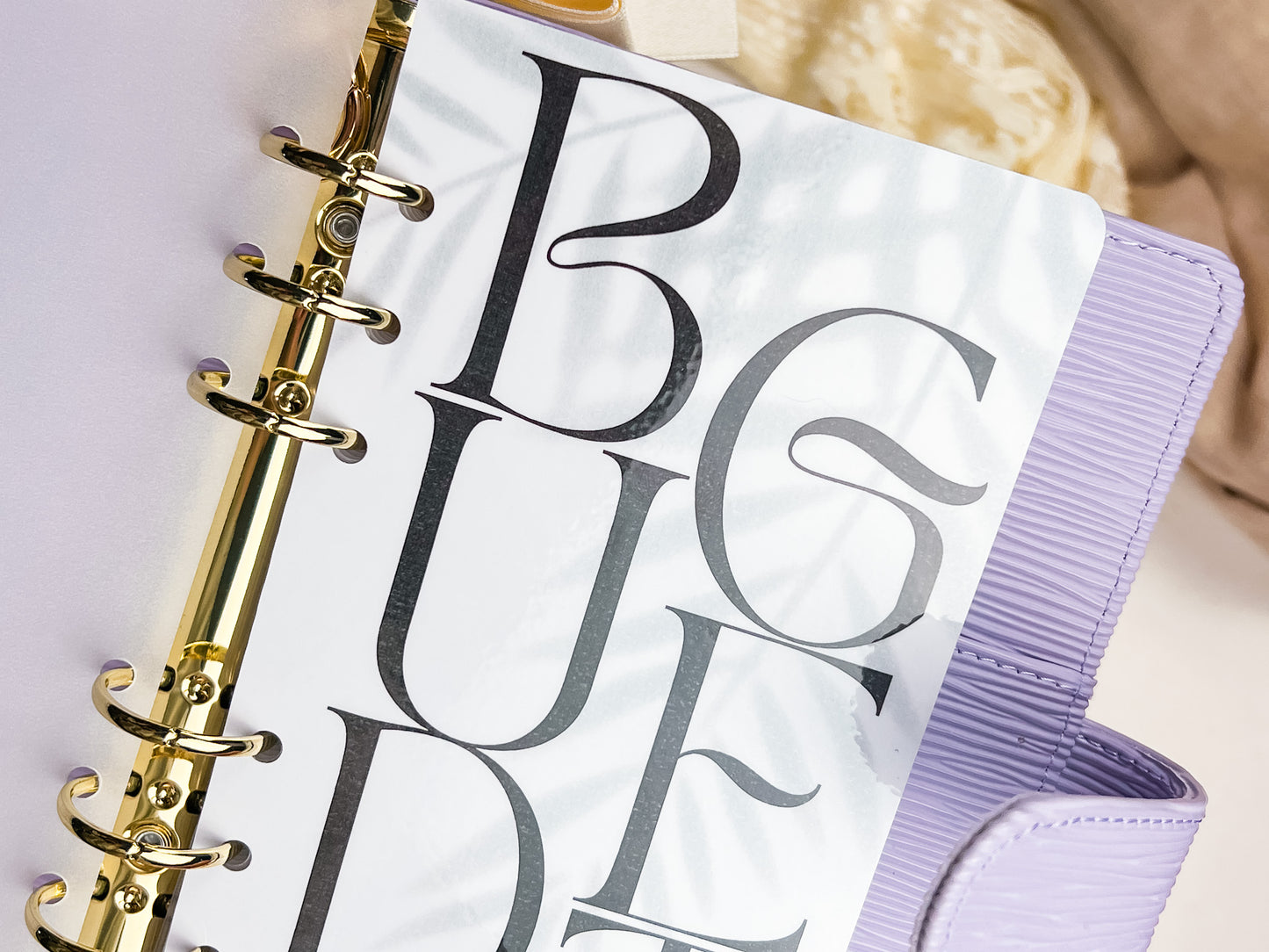 Pages de gardes Budget a6