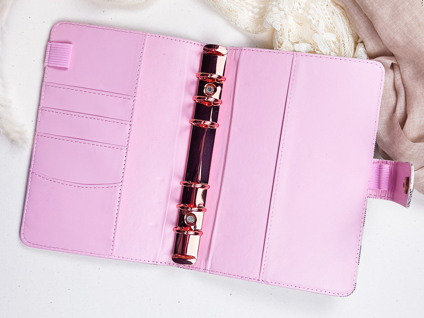 Classeur budget A6 damier