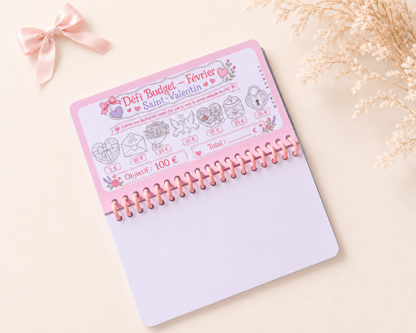 Carnet défi de l'année