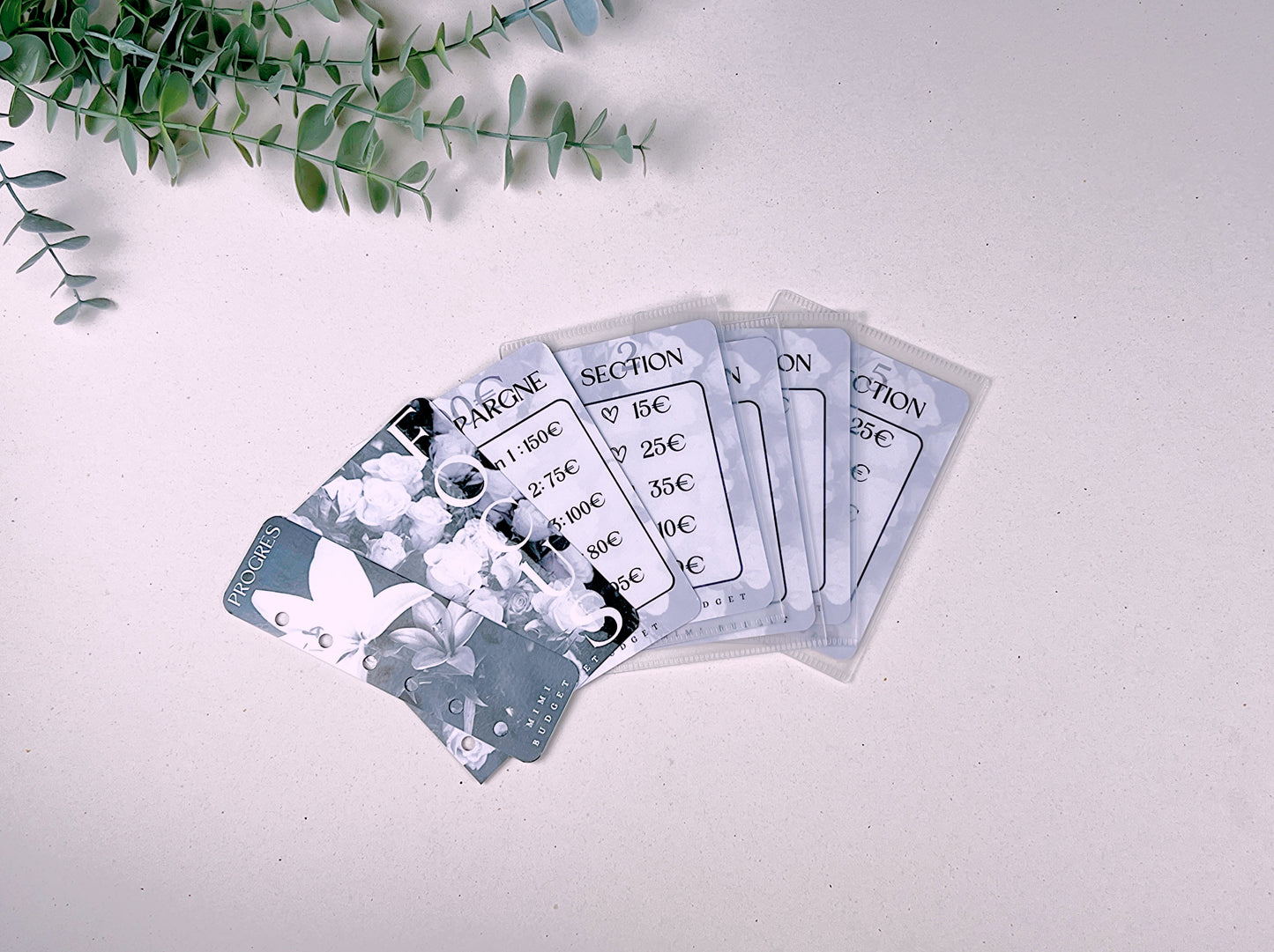 Épargne 500€ – Black & White