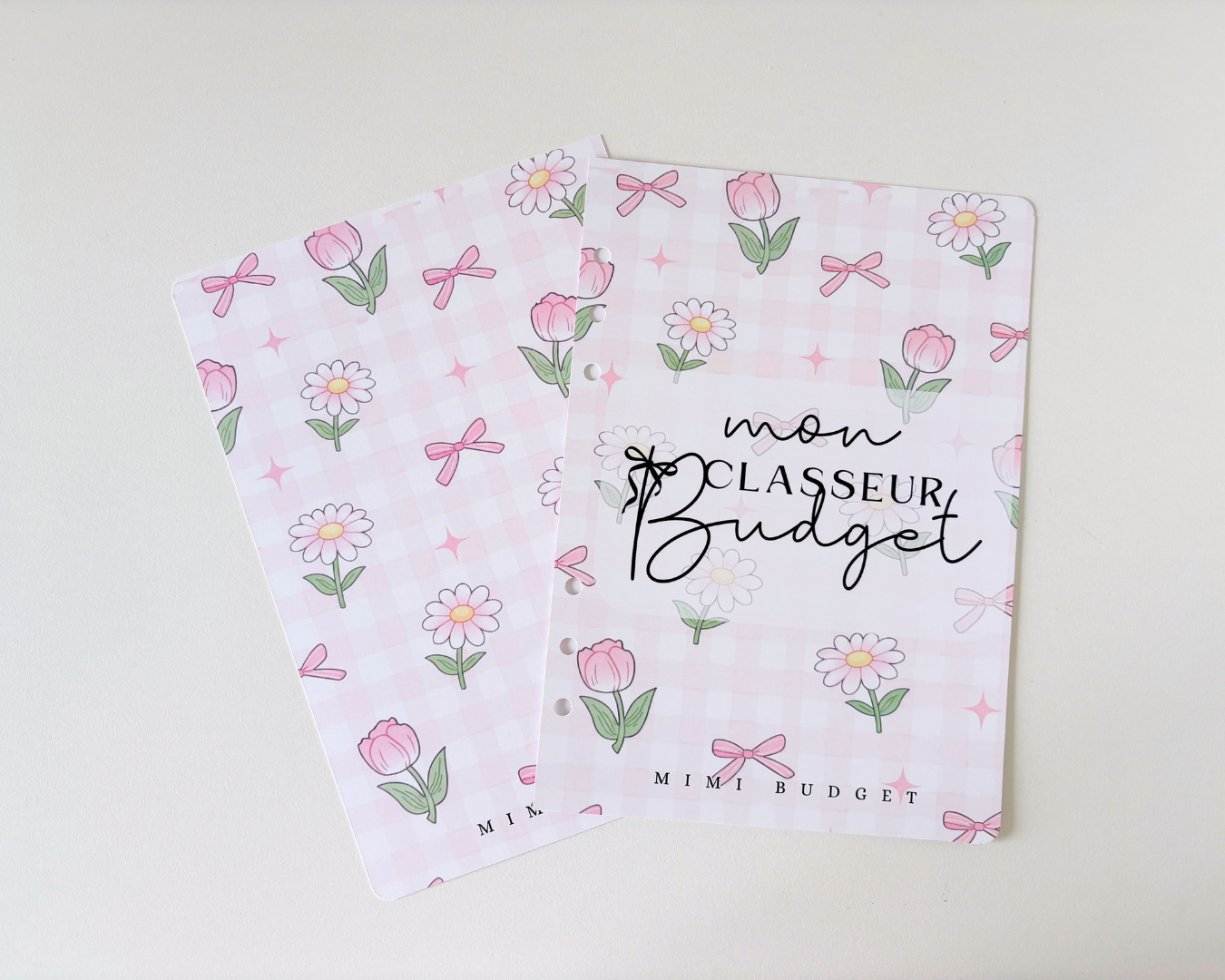 Mon Classeur Budget - Page de garde
