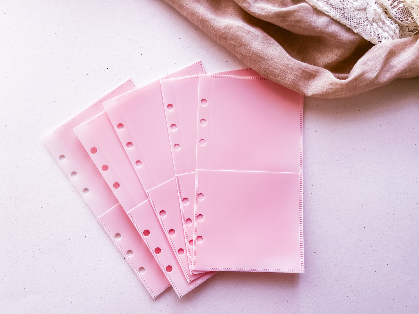 Lot de 5 enveloppe double pochette a6