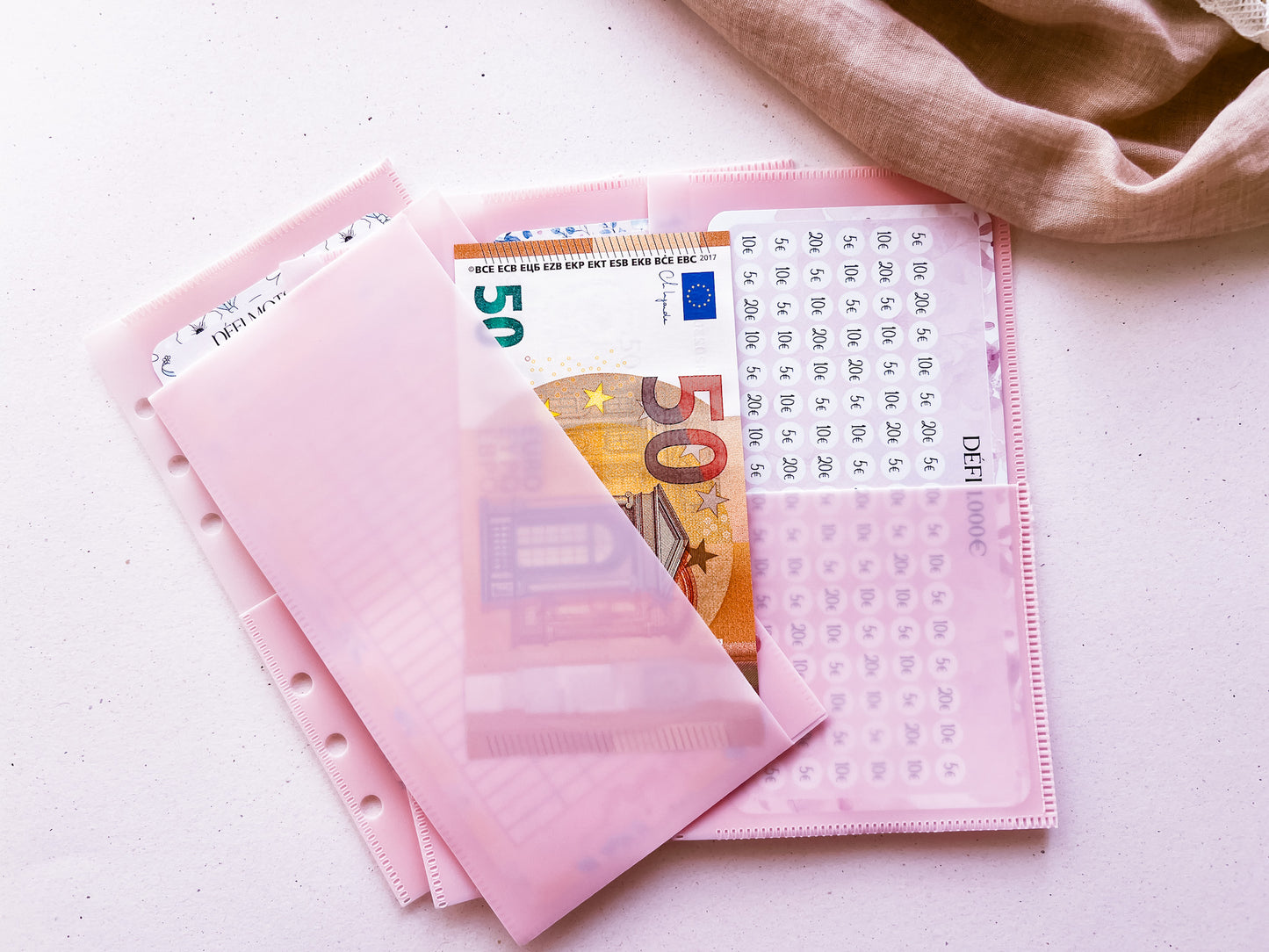 Lot de 5 enveloppe double pochette a6