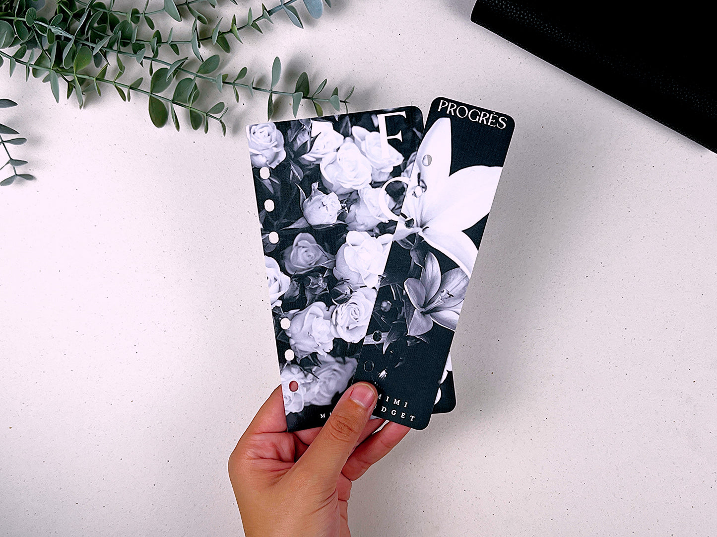 Pages de gardes - Black & White