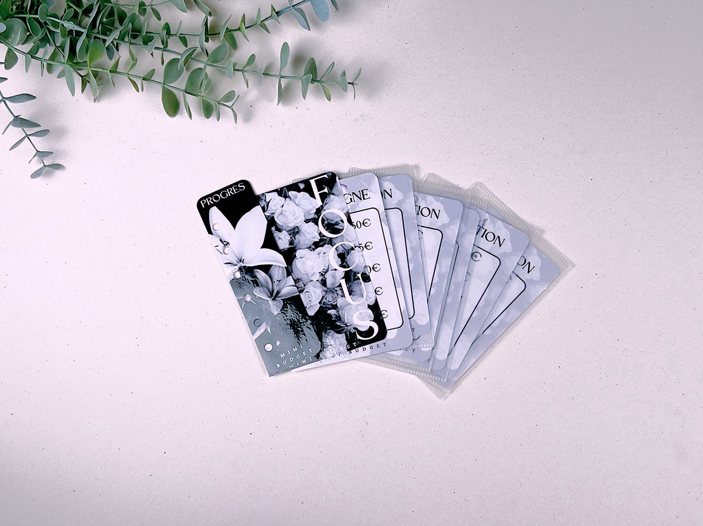 Épargne 500€ – Black & White